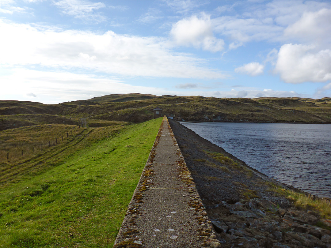 Dam at Llyn Teifi