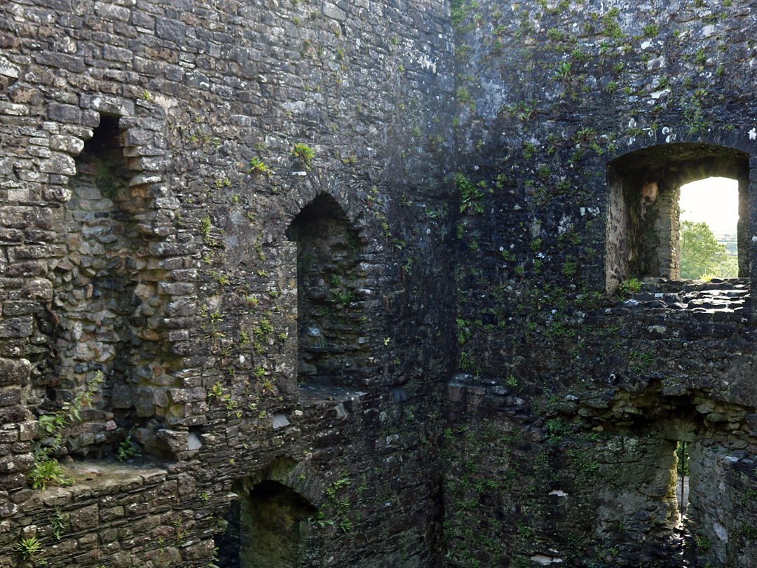 Second floor windows