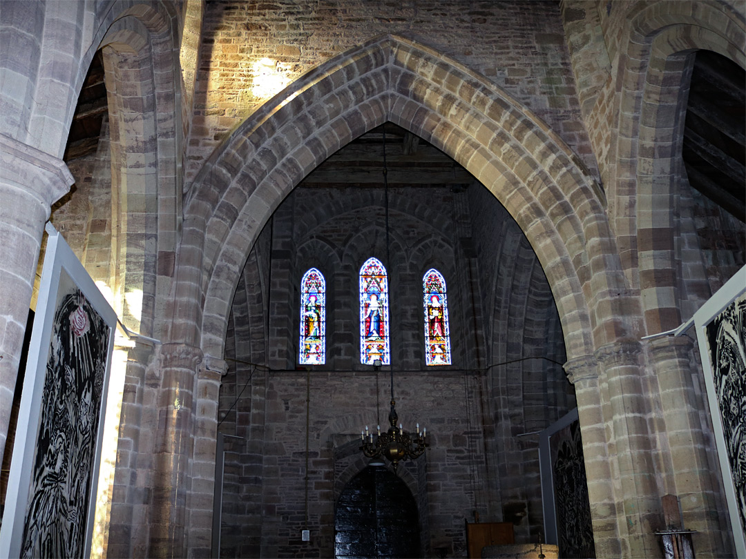 Arches of the nave