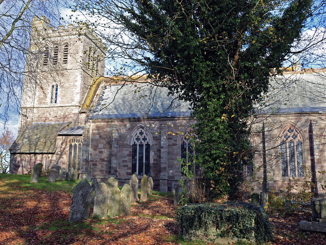 South side of the church