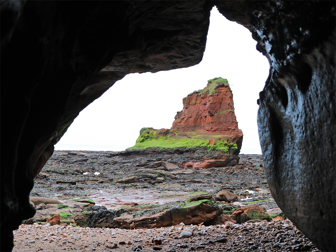 View from a cave