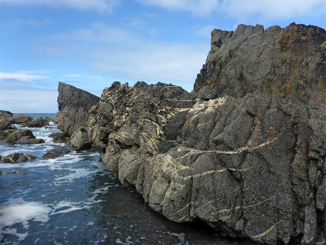 Rocks at Marsland Mouth