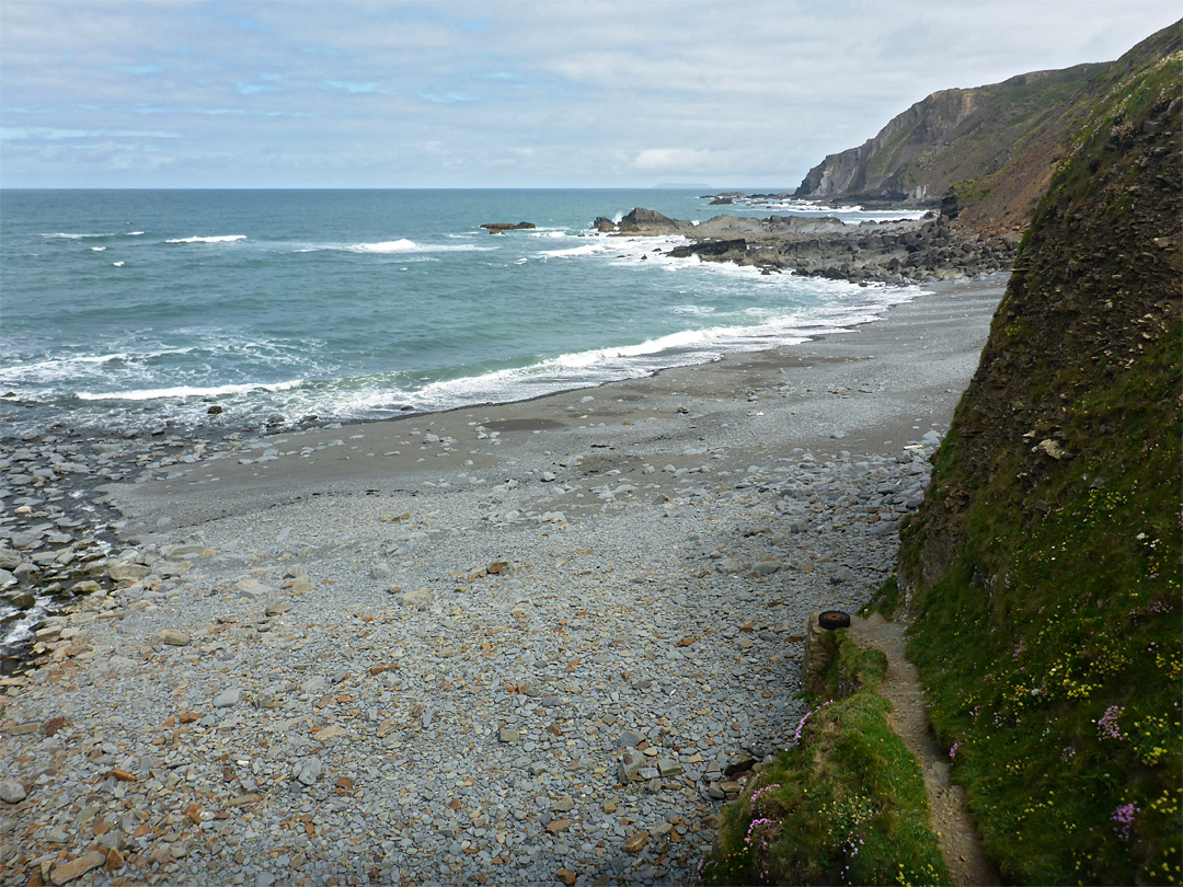 Beach at Marsland Mouth