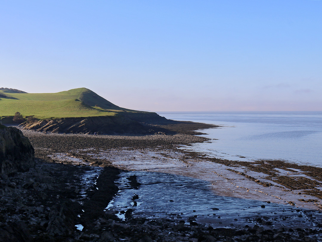 Bay at low tide