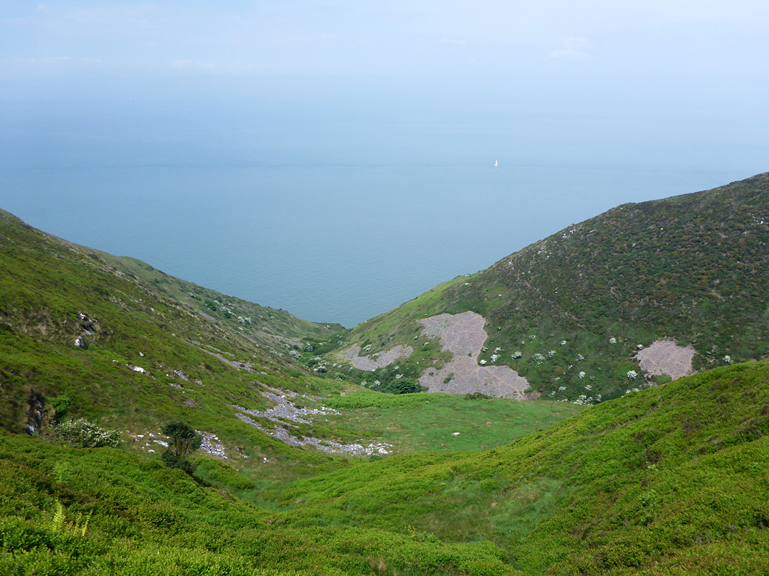 Undulating coastline