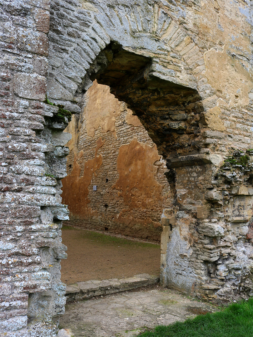 East hall doorway