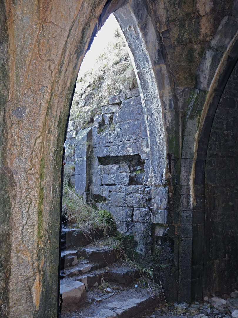 Basement entrance