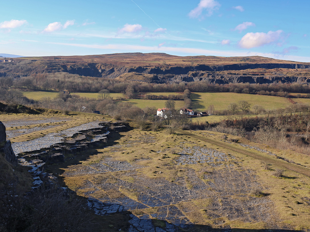 Limestone quarries