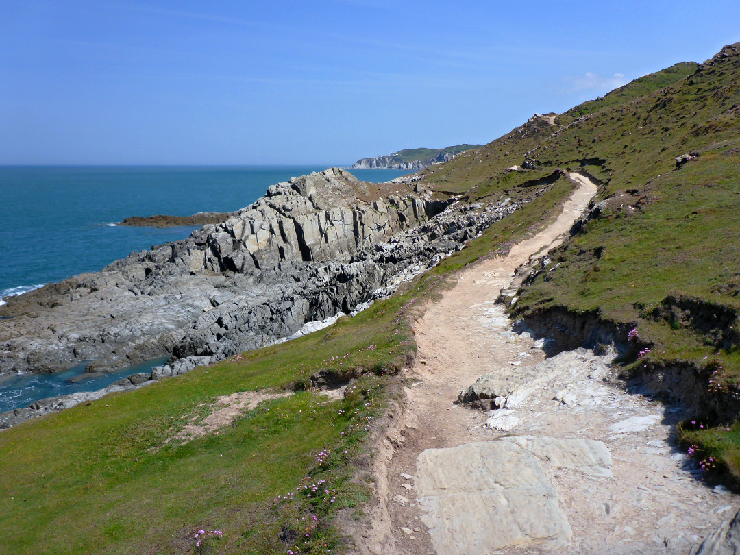 Path east from Morte Point