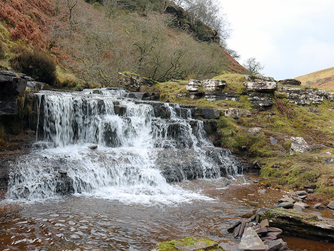 Cascade on the Nant Bwch