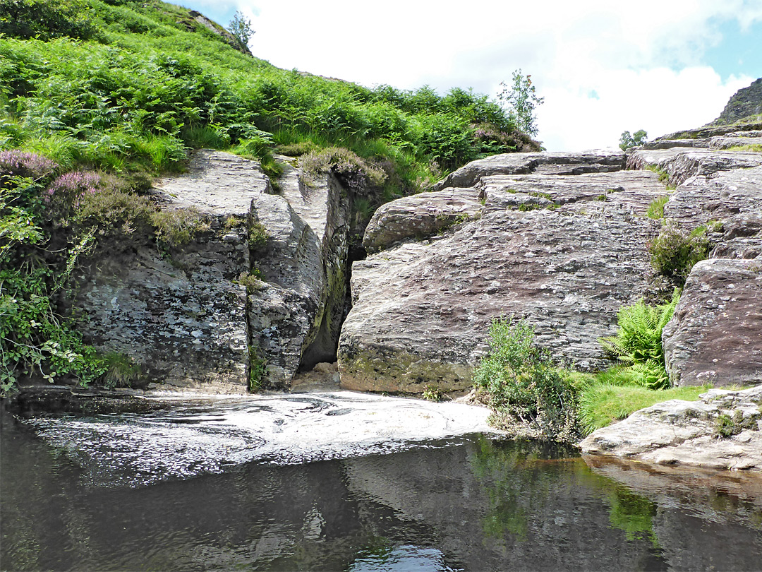 Lower end of the narrows