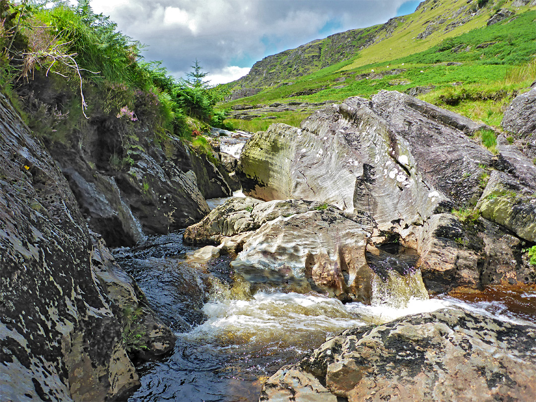 Water-carved rocks