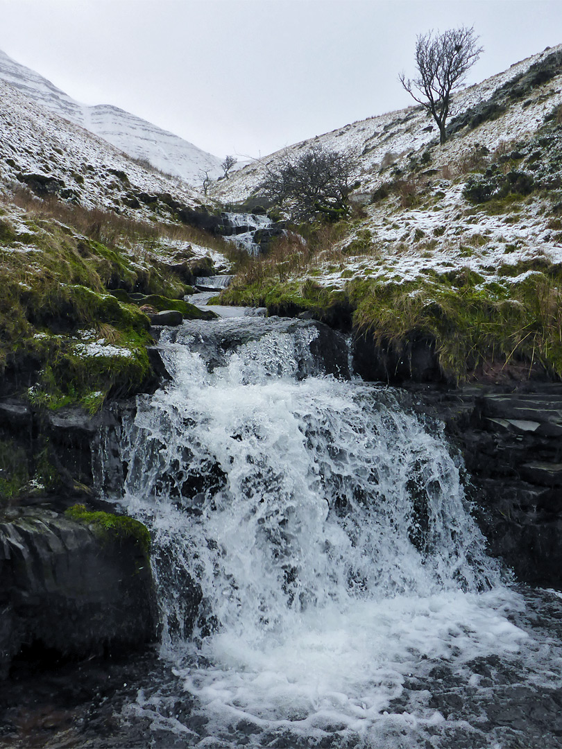 Steepening stream