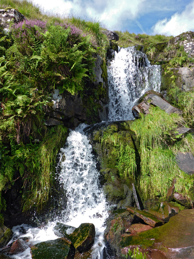 Two-stage waterfall