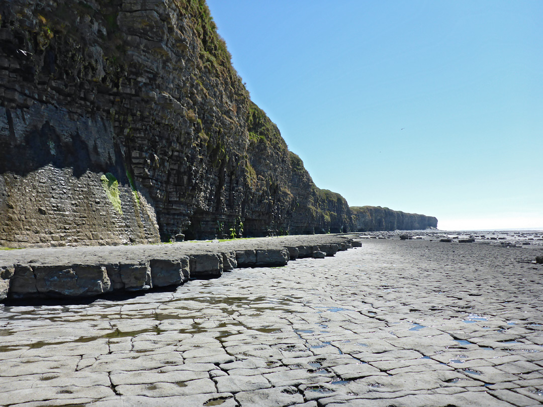 Cliffs and terraces