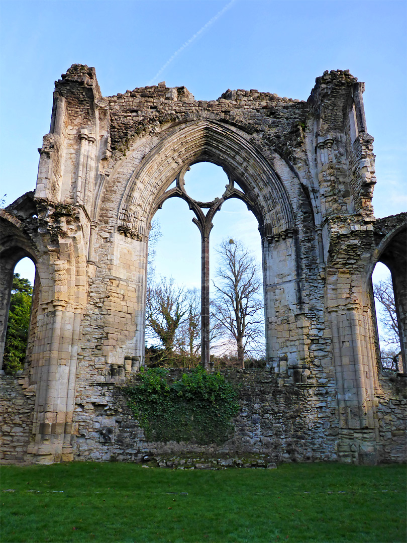 East wall of the presbytery