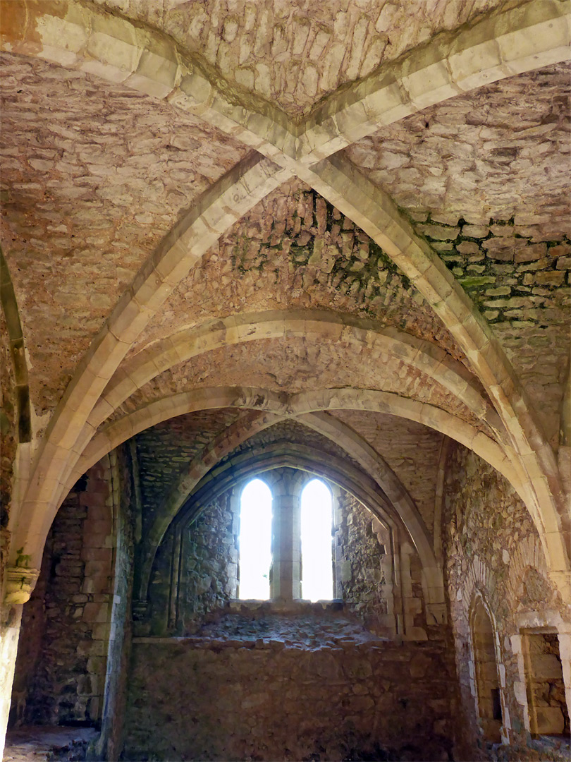 Ceiling of the sacristry