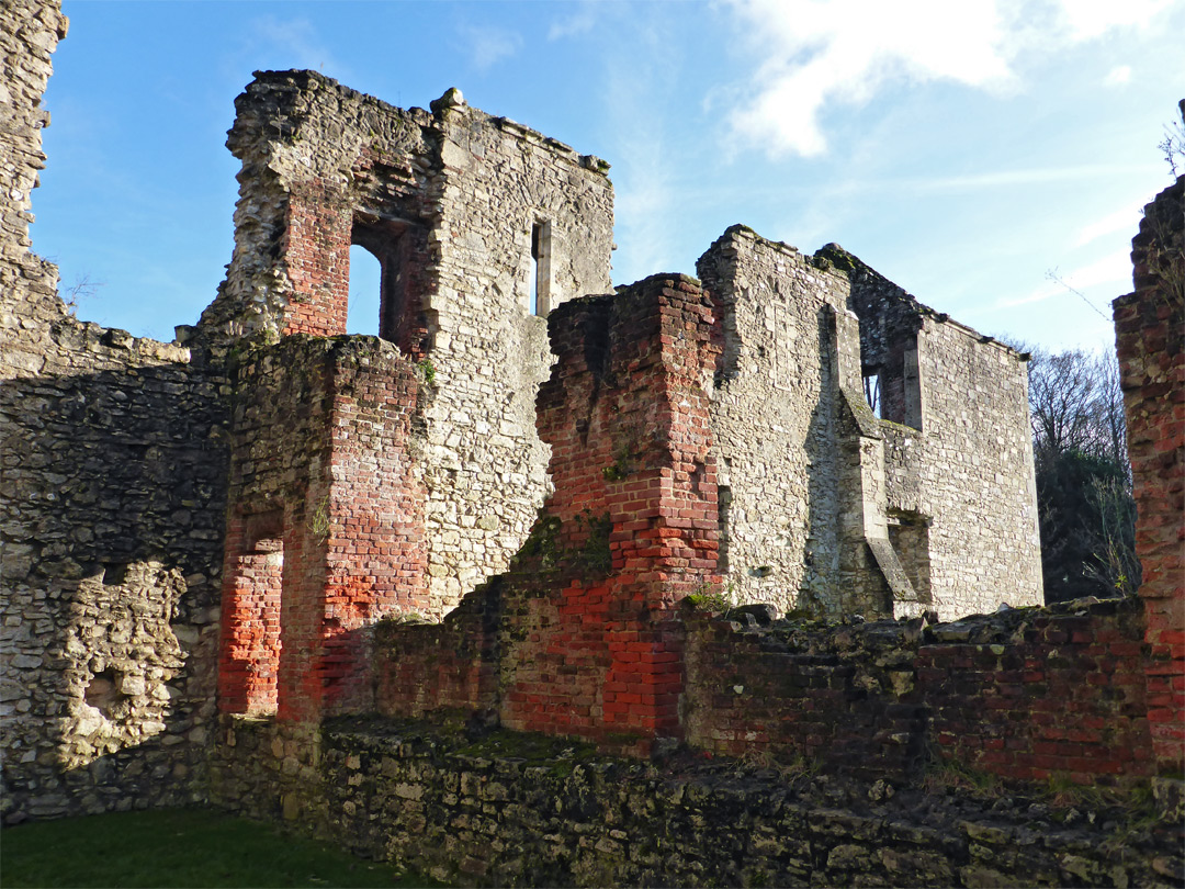 Wall and windows