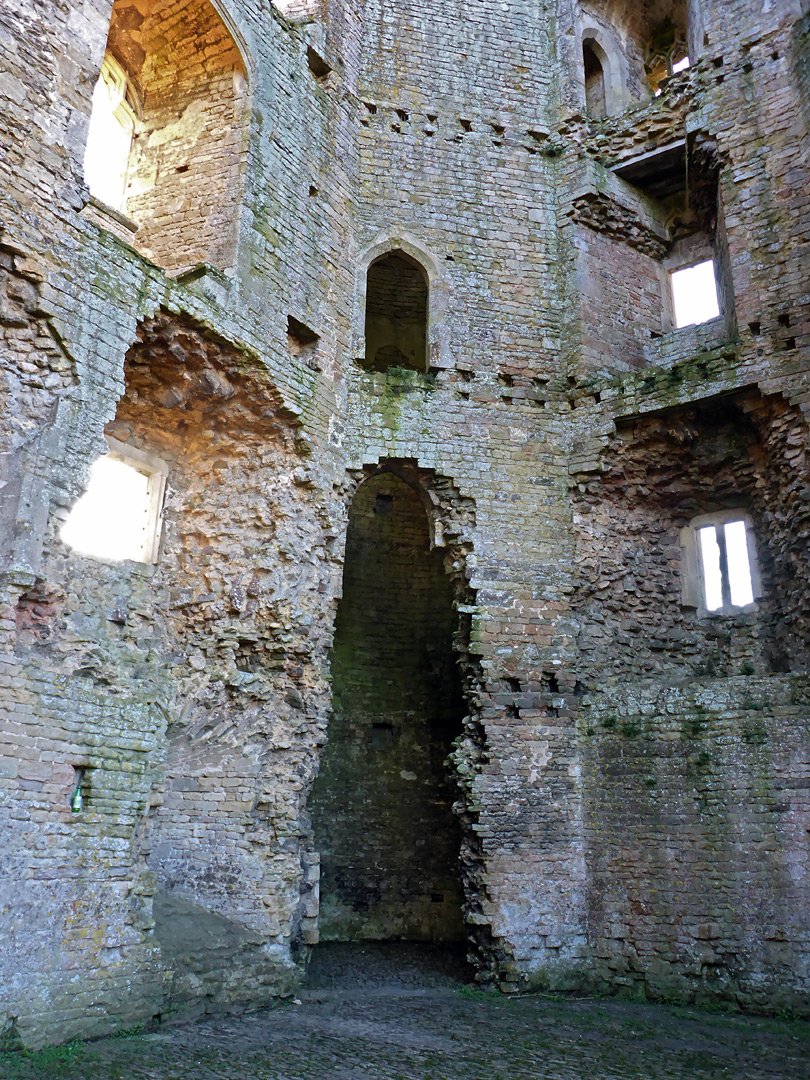 South tower - interior