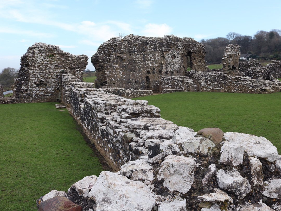 Wall of the hall