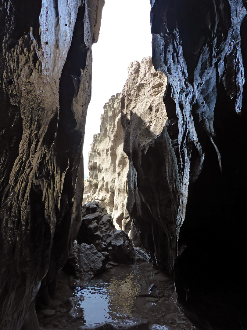 Pool in a cave