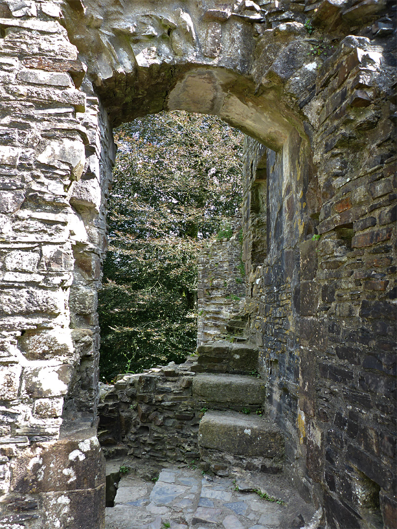 Doorway and steps