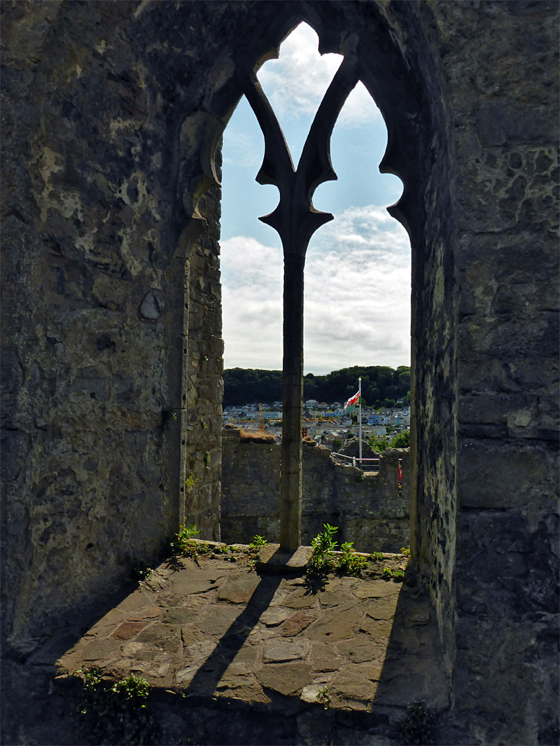 Chapel window - interior