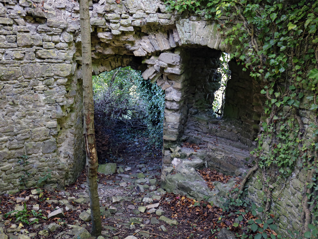 Tower interior