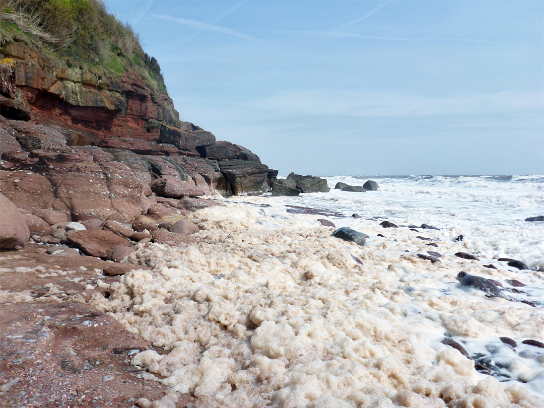 Foam at Plantation Cove