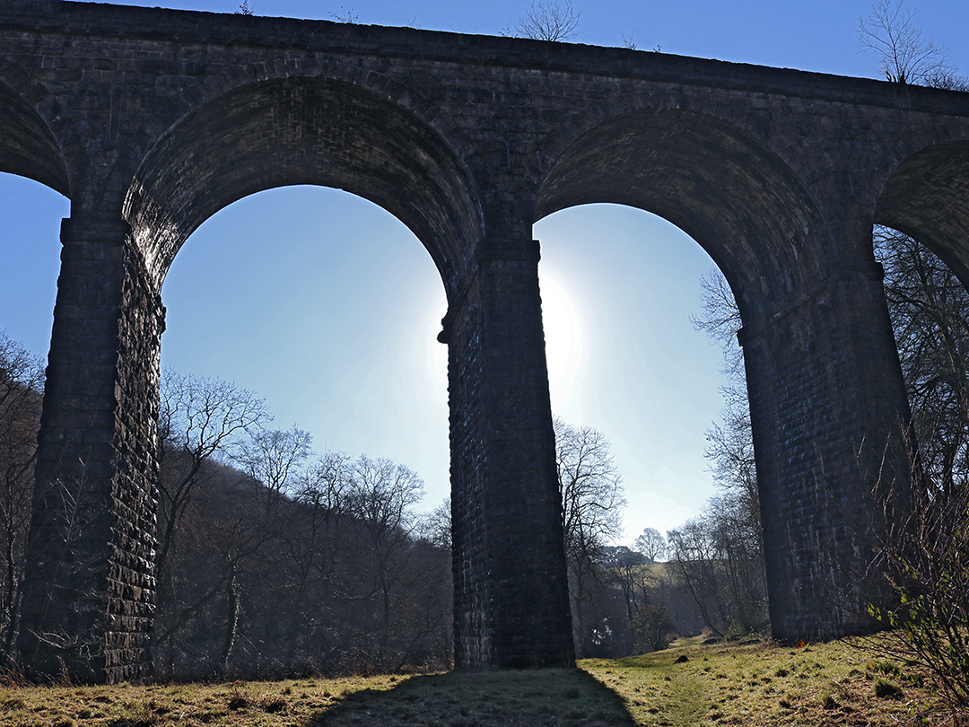 North side of Pontsarn Viaduct