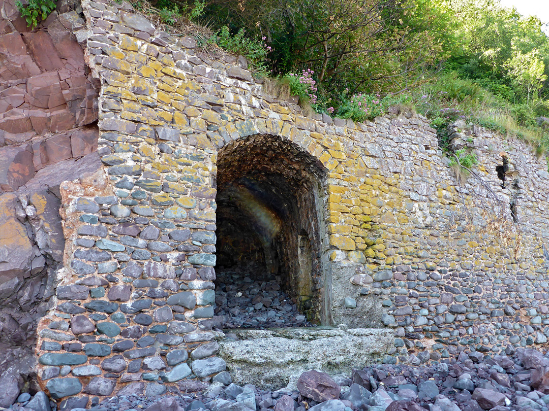 Seashore ruin