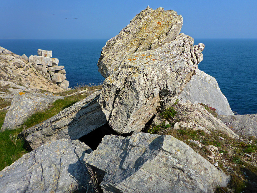 Rocks at Breston Quarry