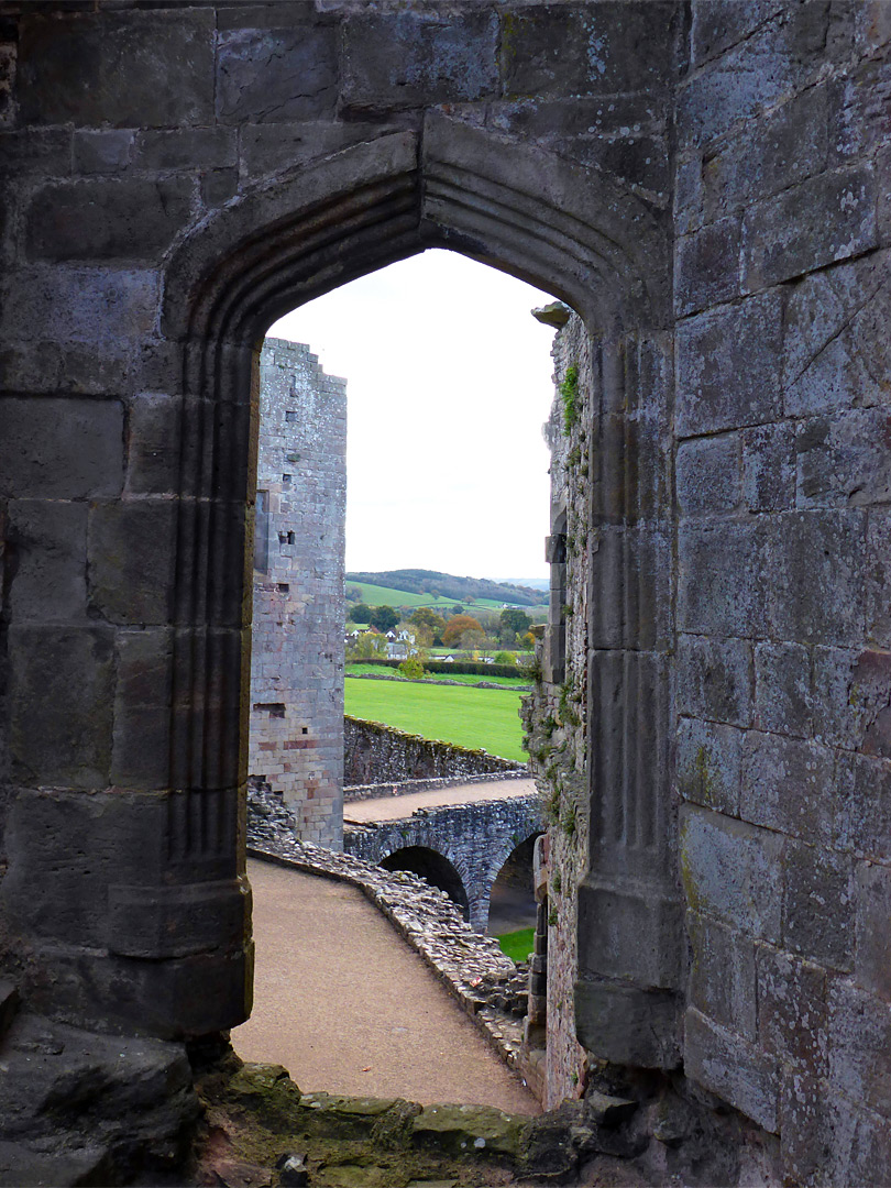 Doorway and walkway