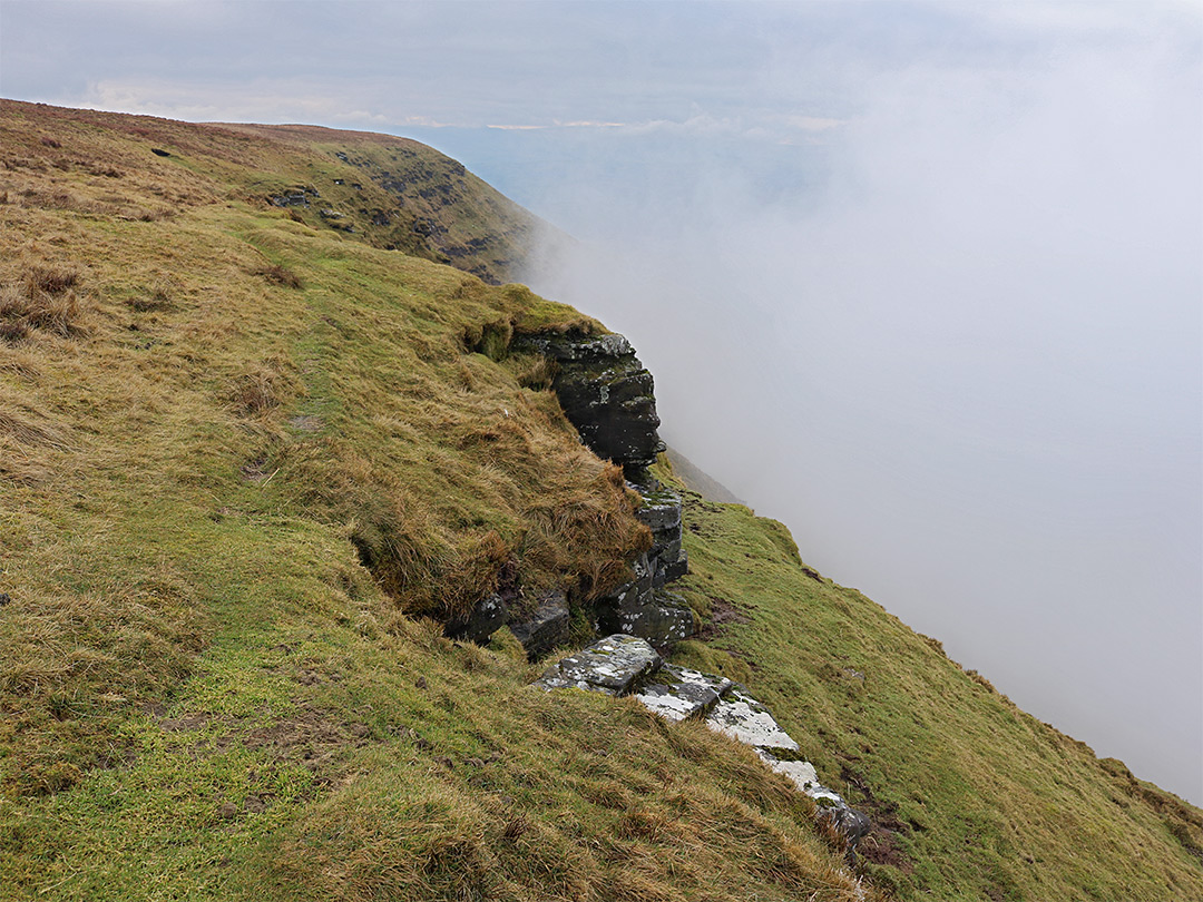 Mist near Rhos Dirion