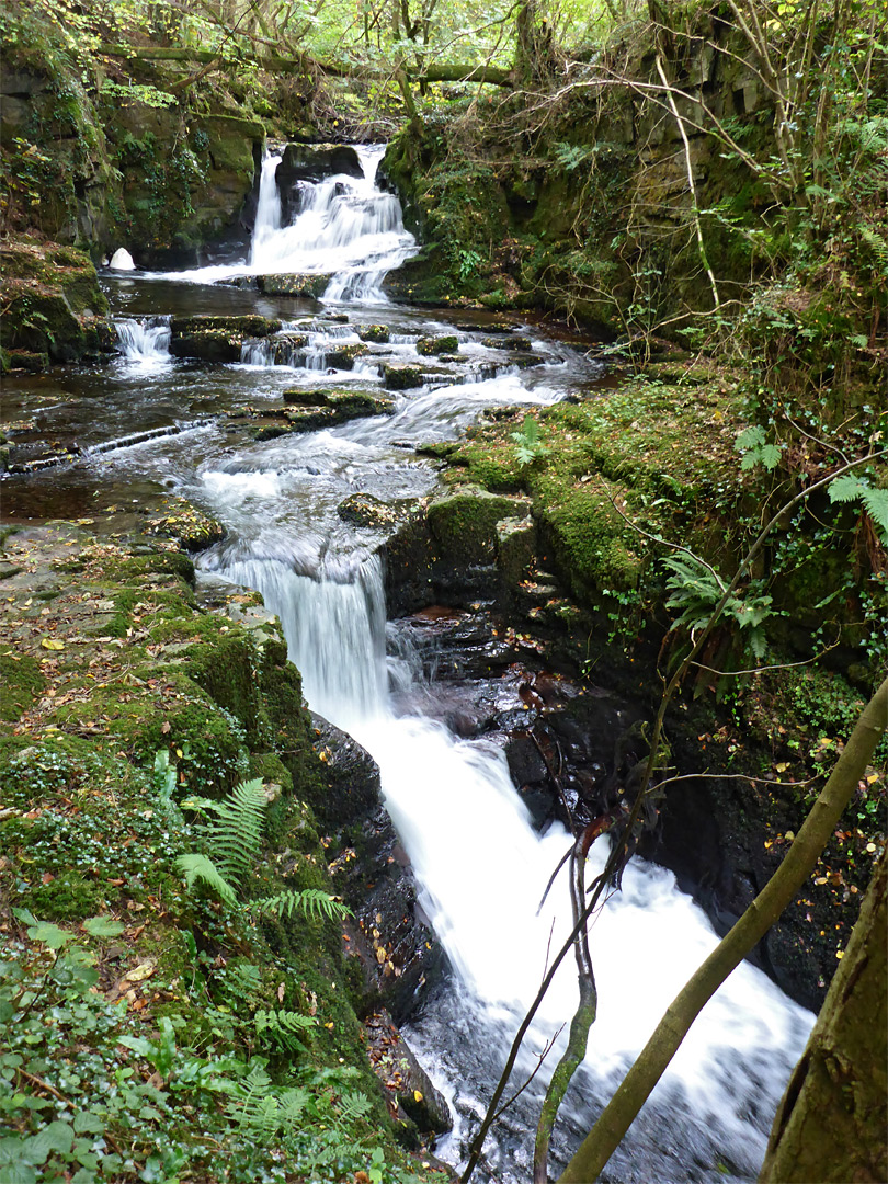 Whitewater cascade