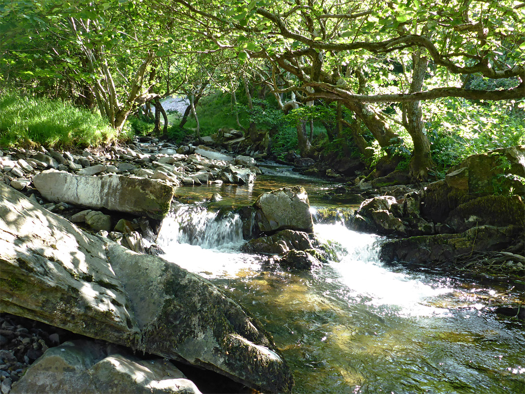 Boulders in the river