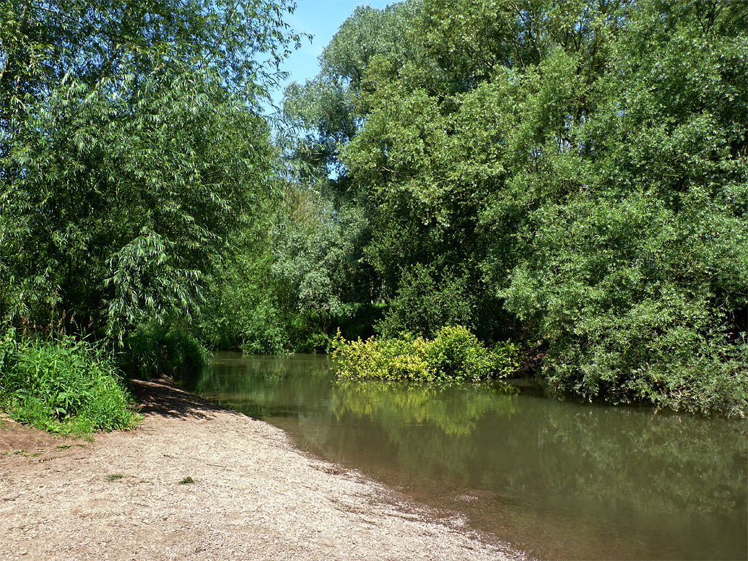 Gravel beach