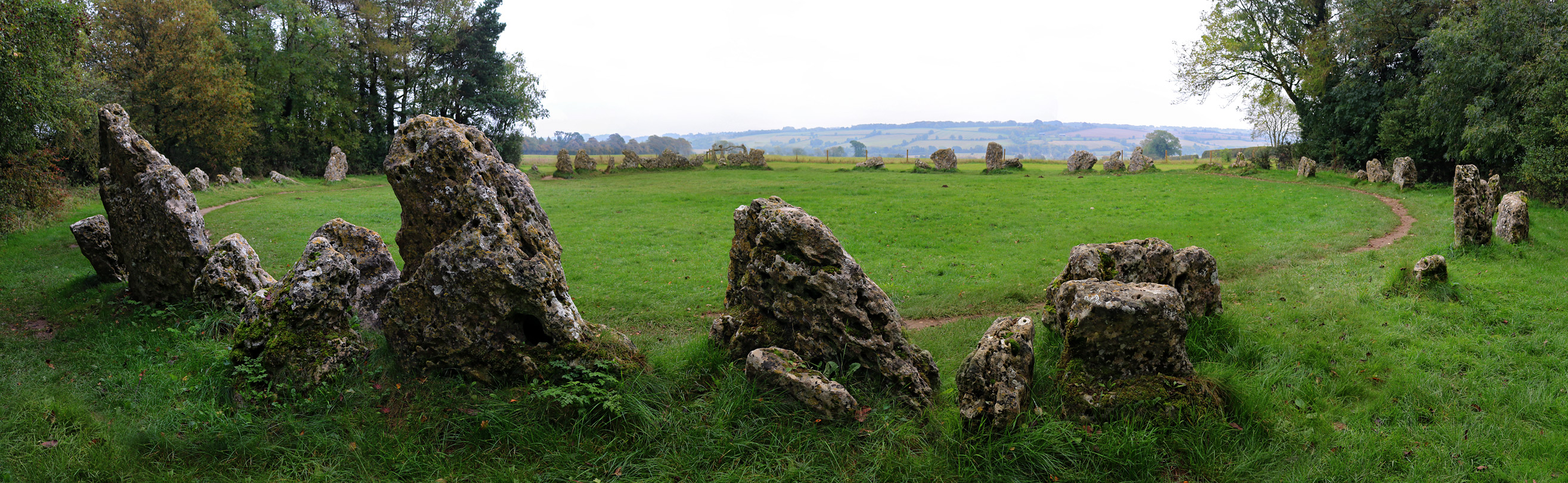 Panorama of the stones