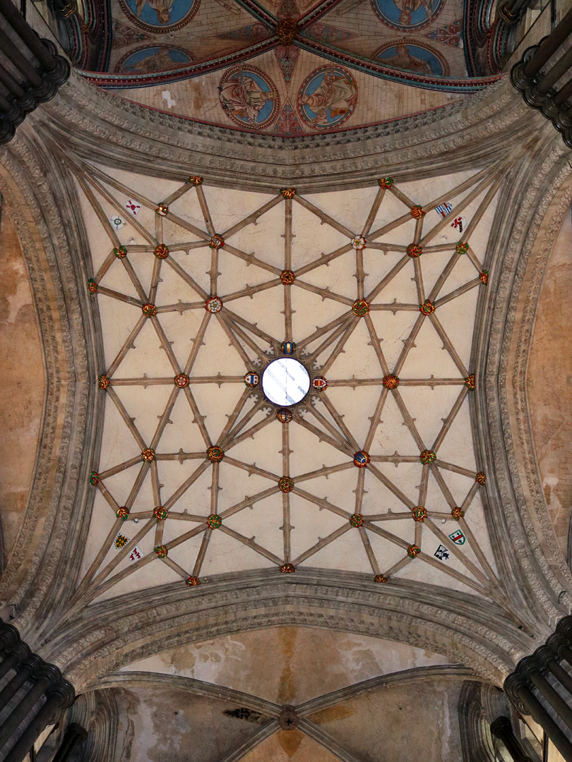 Ceiling of the crossing