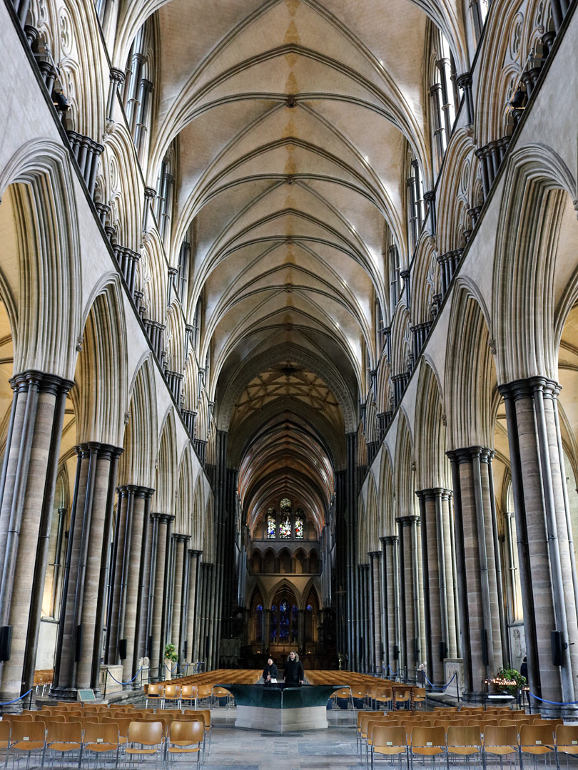 Nave, looking east