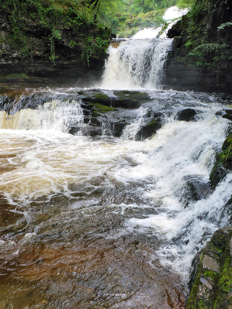 Rocks and water