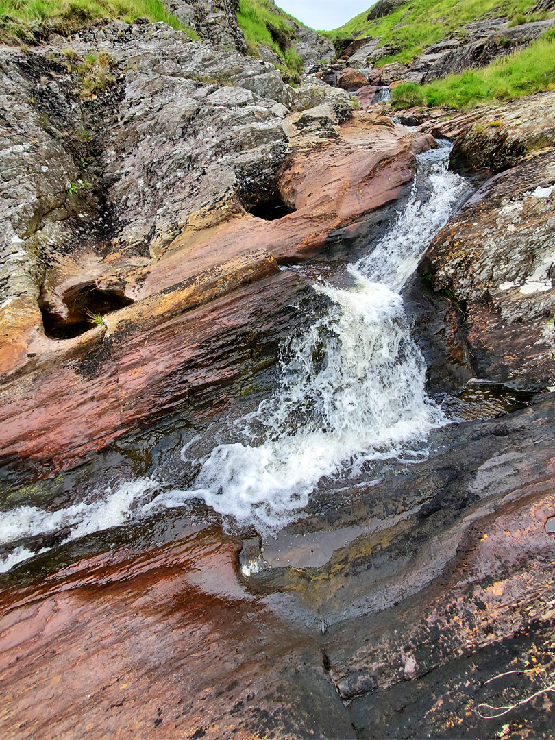 Red rock cascade