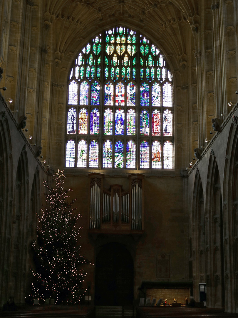 West end of the nave