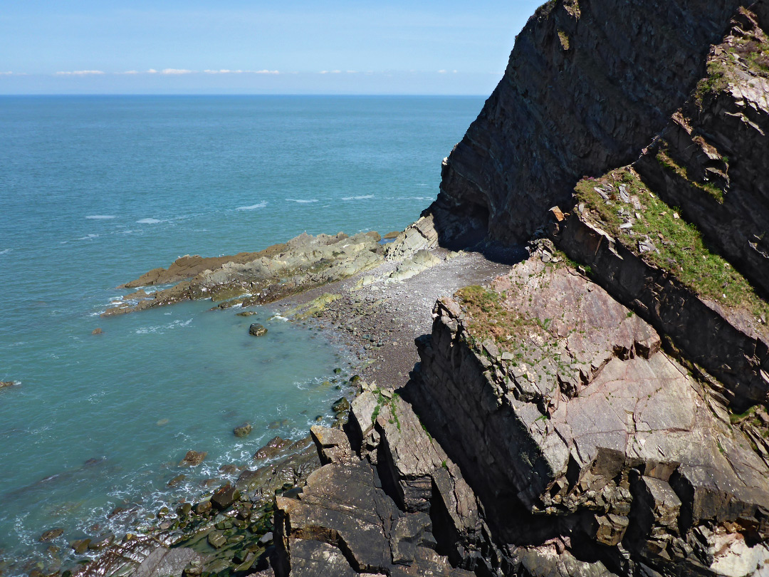 Beach below Sherrycombe