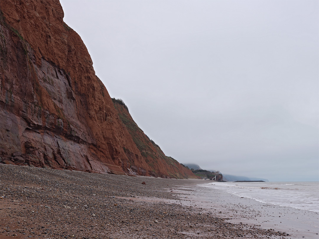 Beach west of Sidmouth