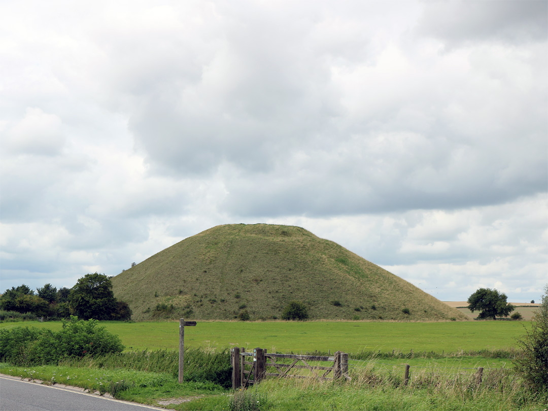 East side of Silbury Hill