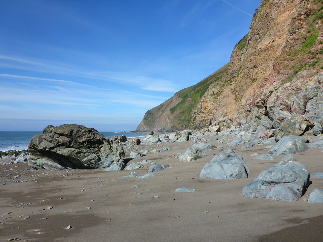 Rocks on the beach