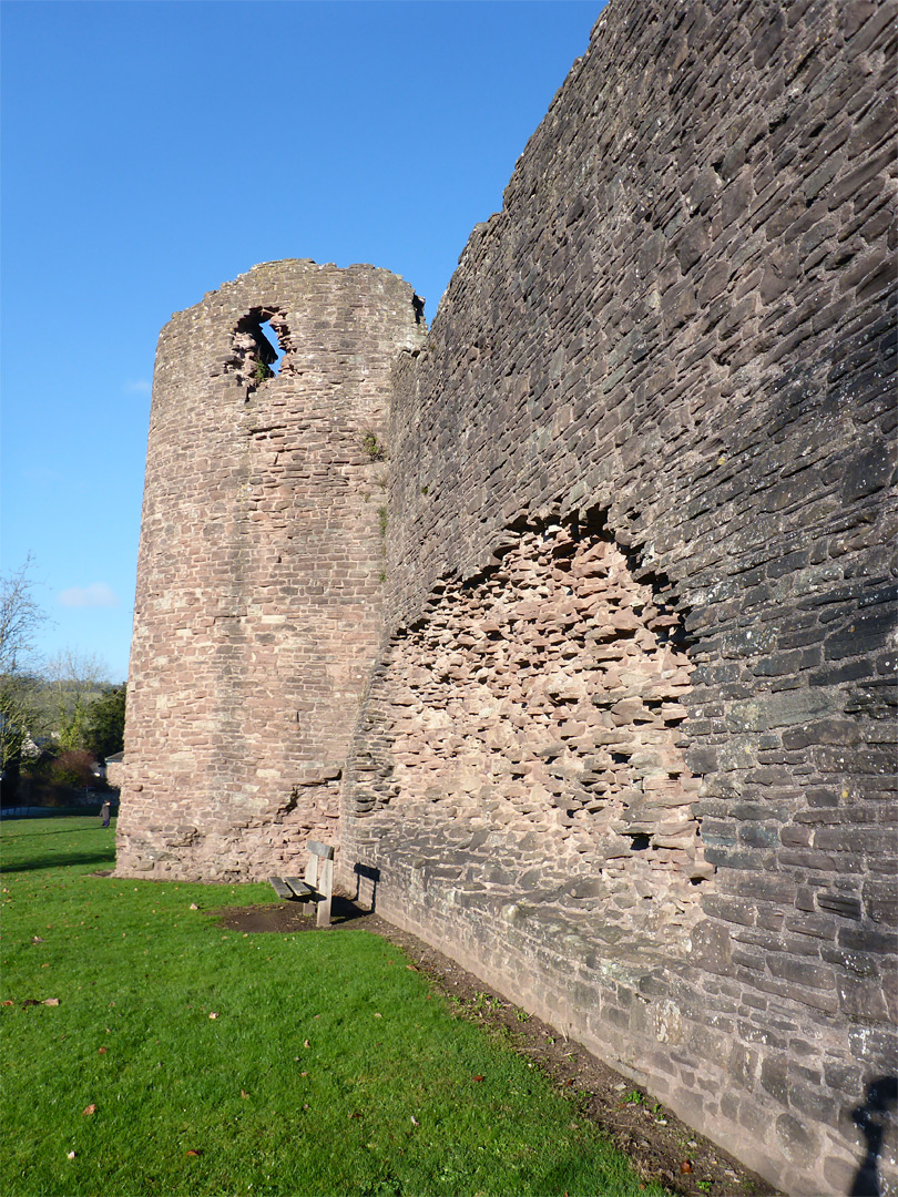 Southwest wall