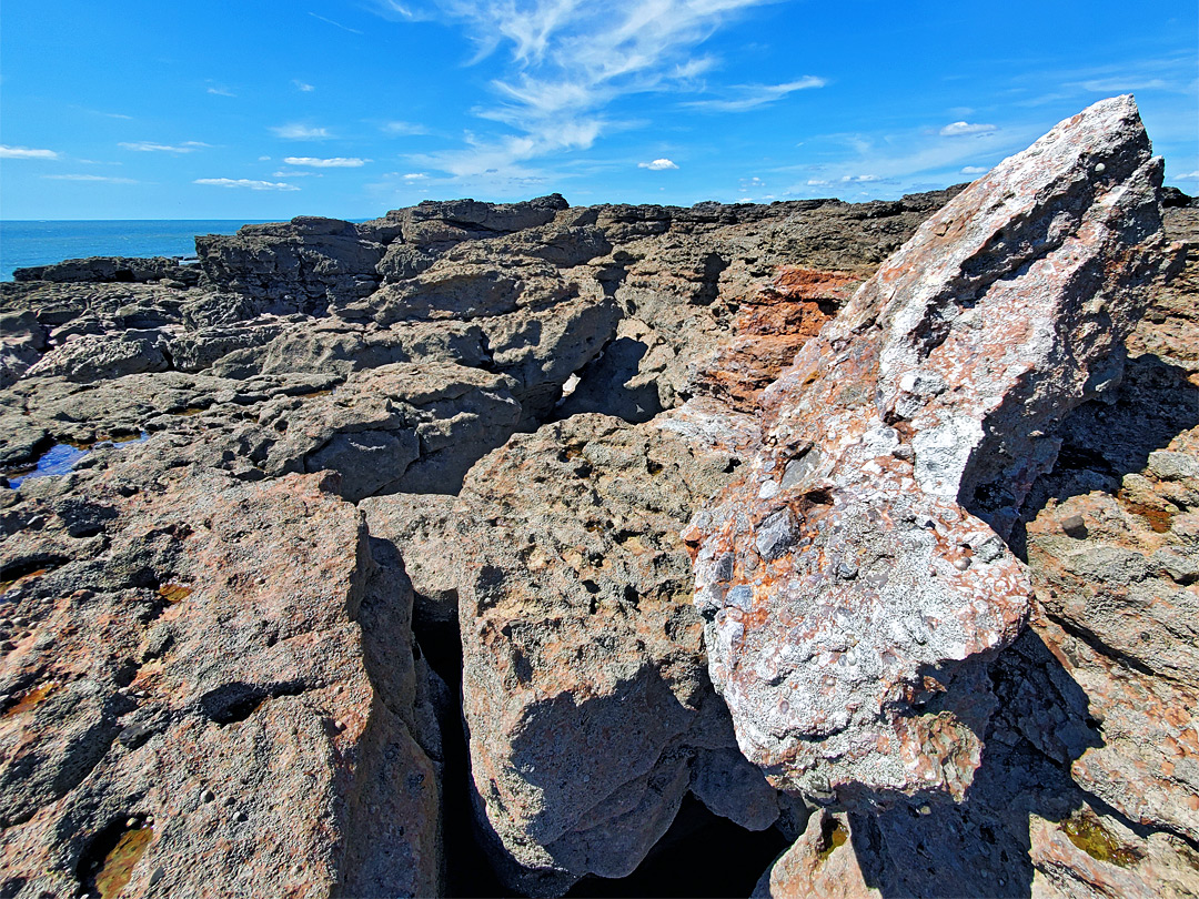 Jagged mudstone