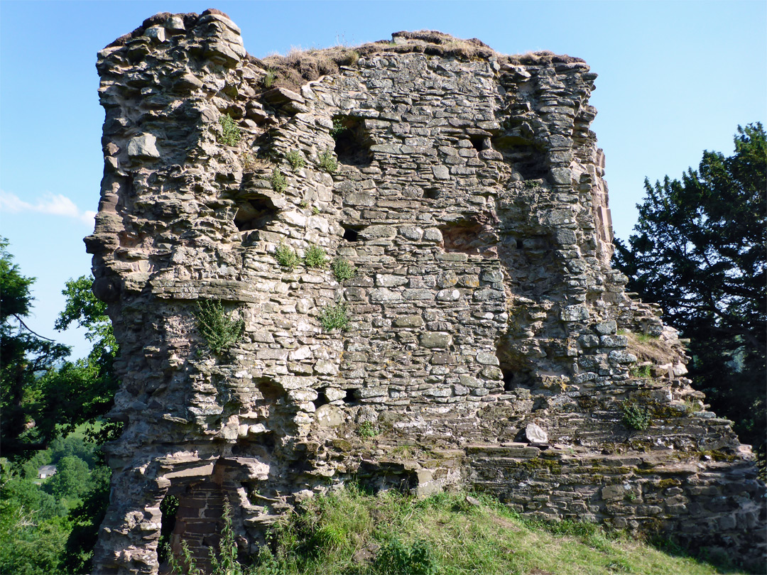 Walls of the keep